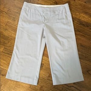 Light Gray Dress Pant Capri